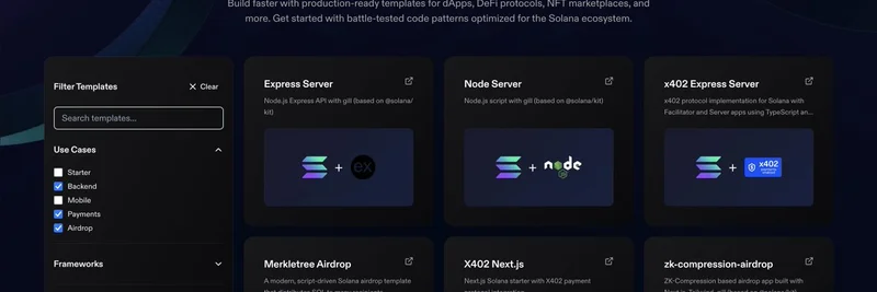 Solana 템플릿 마켓플레이스 출시: 블록체인에서 밈 토큰 개발 가속화